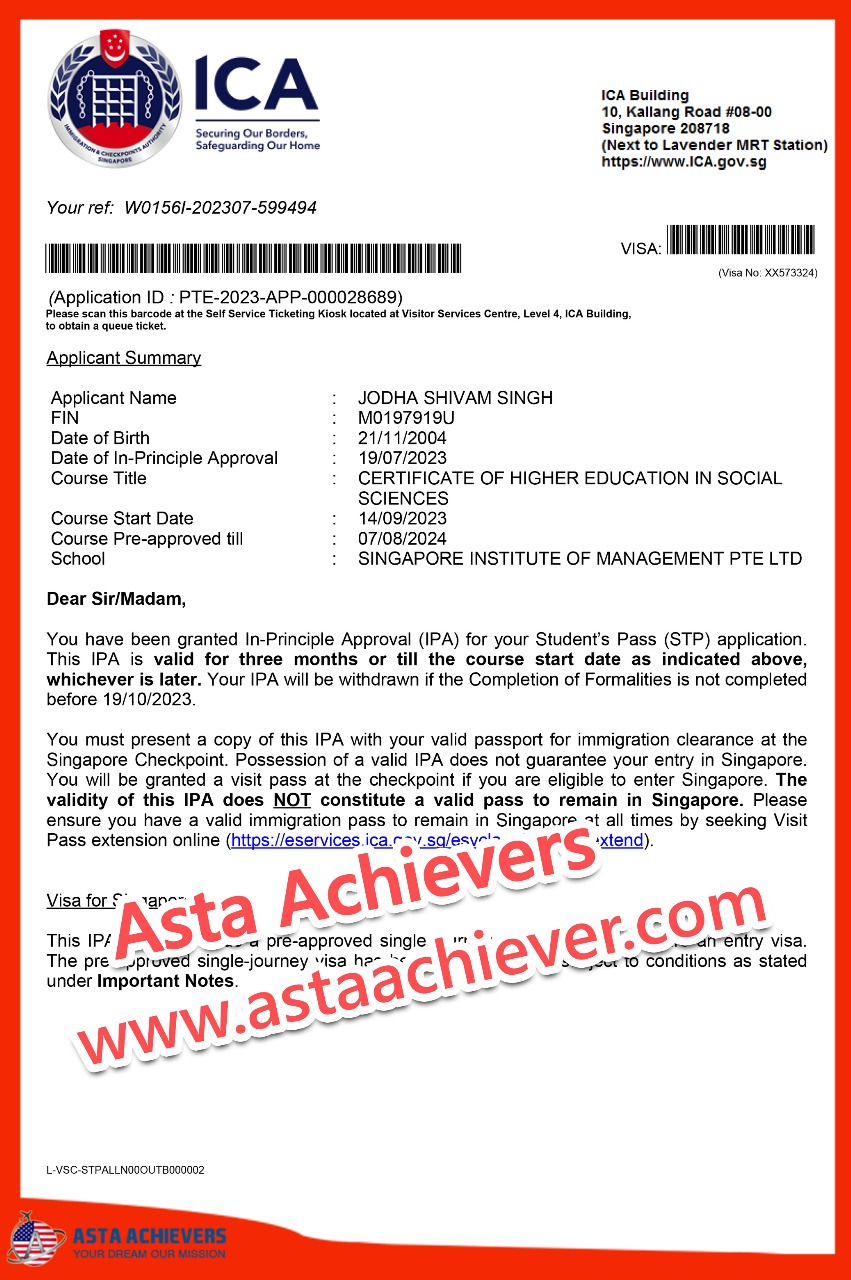 Study in Singapore